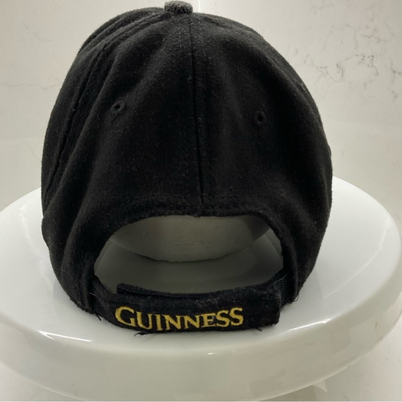Guinness Embossed Tweed Baseball Strapback Cap - Picture 6 of 8